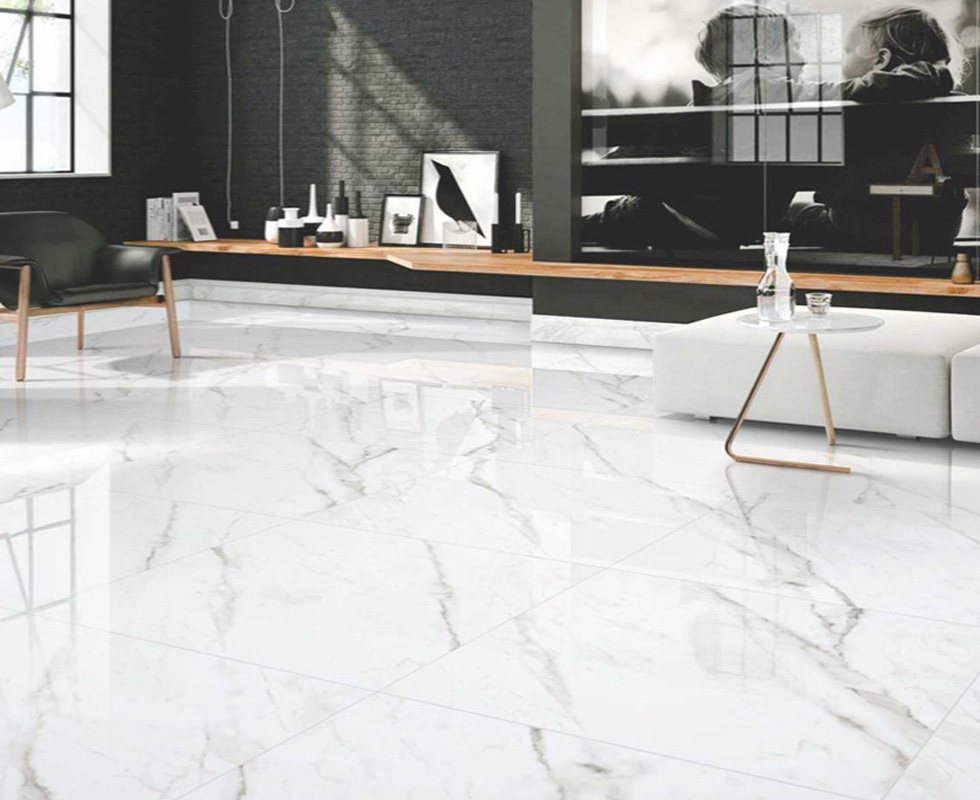 Gạch Marble vân trắng