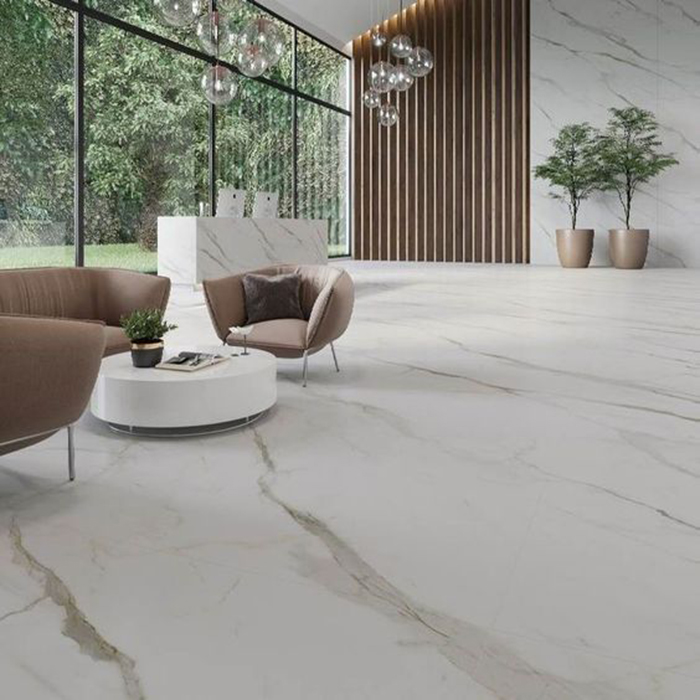 Gạch Marble bề mặt mờ lát sảnh chung