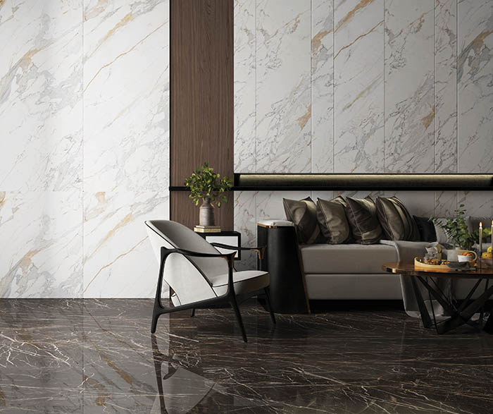 Gạch marble ốp tường lớn