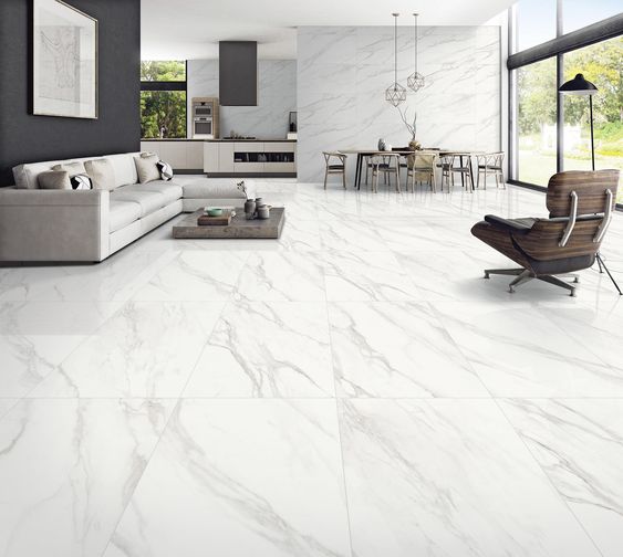 Tổng Hợp Các Loại Gạch Marble Cho Phòng Khách Sang Trọng