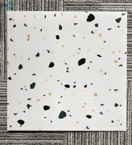 Gạch Terrazzo trắng