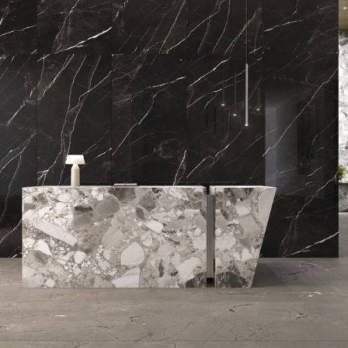 Gạch marble đen